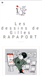 Mobile Screenshot of gilles-rapaport.com